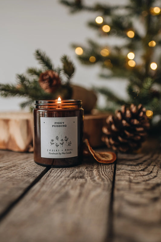 Figgy Pudding Christmas Soy Candle