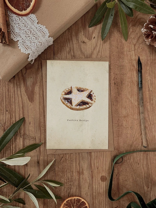 A Christmas Recipe Christmas Card