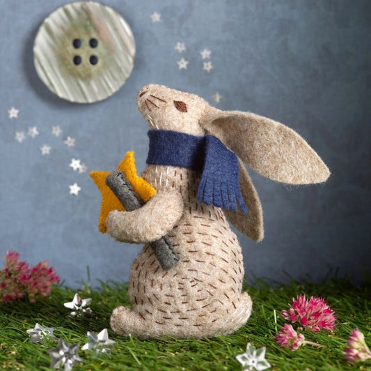 Felt Craft Kit - Stargazing Hare