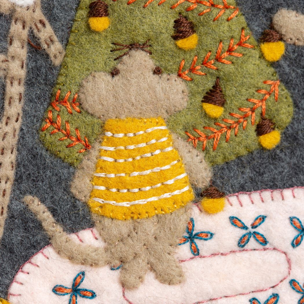 Felt Craft Kit - Christmas with the Mouse Family