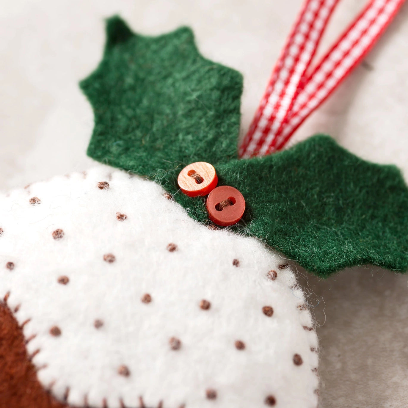 Felt Craft Kit - Christmas Pudding