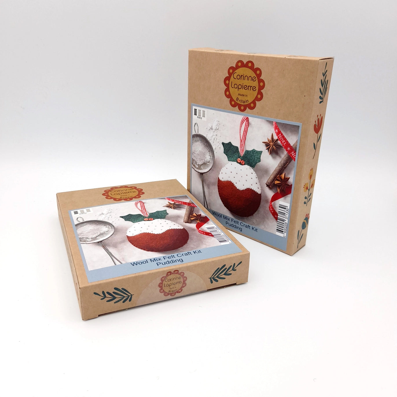 Felt Craft Kit - Christmas Pudding