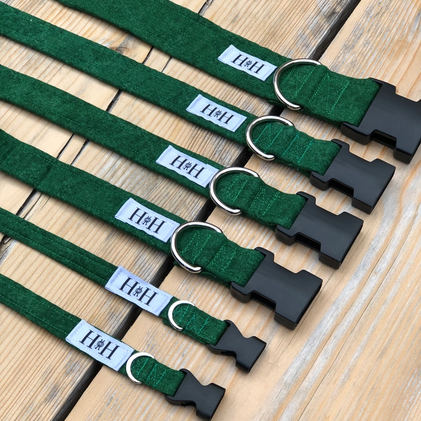 Pet Collar - Forest Green