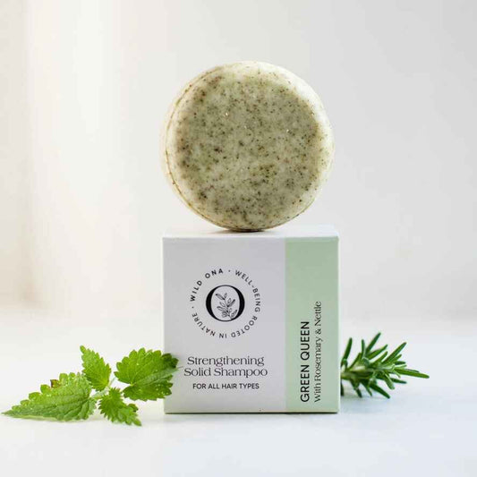 Green Queen - Strengthening Solid Shampoo