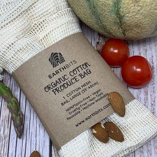 Organic Produce Bag Mesh Cotton