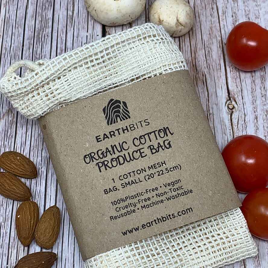 Organic Produce Bag Mesh Cotton