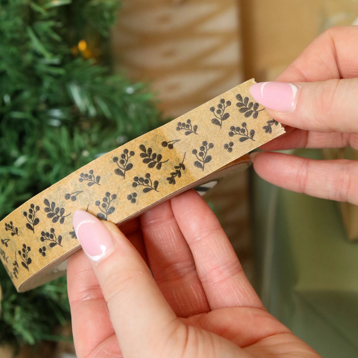 Botanical Paper Tape - 24mm